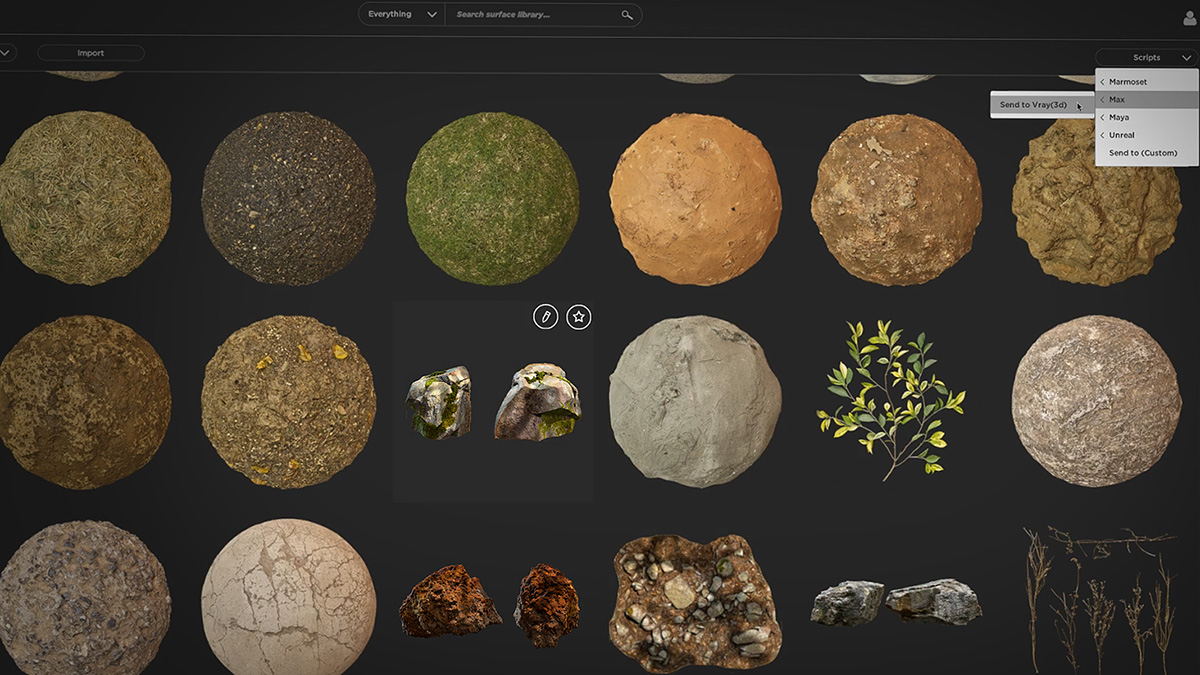 Software_Megascans_Bridge